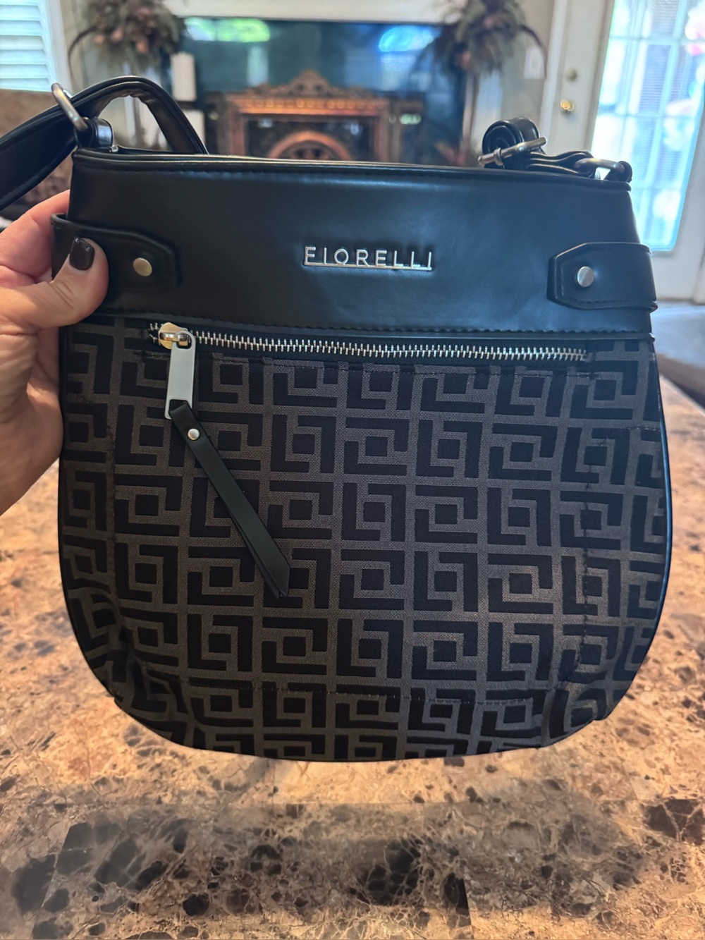 Fiorelli Logo-Print Crossbody Bag